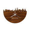 Skyline Klok Brugge Palissander houten cadeau wanddecoratie relatiegeschenk van WoodWideCities