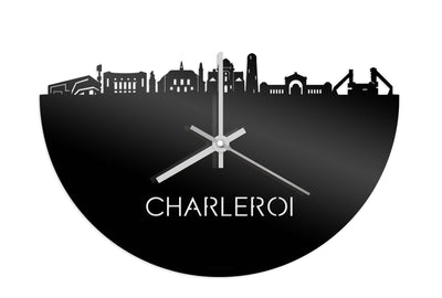 Skyline Klok Charleroi Zwart Glanzend