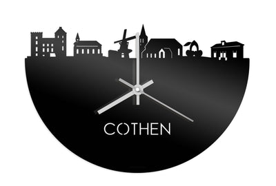 Skyline Klok Cothen Zwart Glanzend