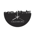 Skyline Clock Culemborg Black