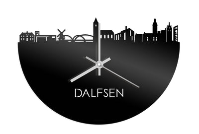 Skyline Clock Dalfsen Black Glossy
