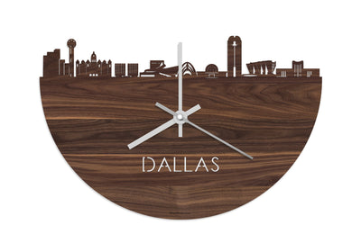 Skyline Clock Dallas Nuts