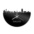 Skyline Klok Dallas Zwart Glanzend