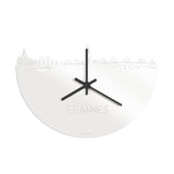 Skyline Klok Eemnes Wit Glanzend