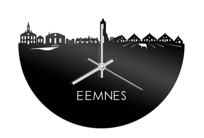 Skyline Clock Eemnes Black Glossy