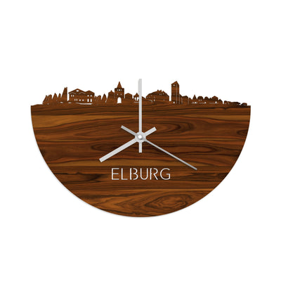 Skyline Clock Elburg Rosewood