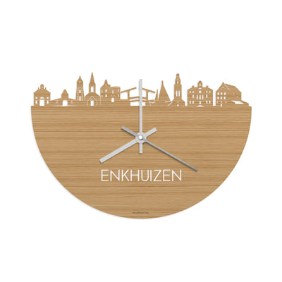 Skyline Clock Enkhuizen Bamboo
