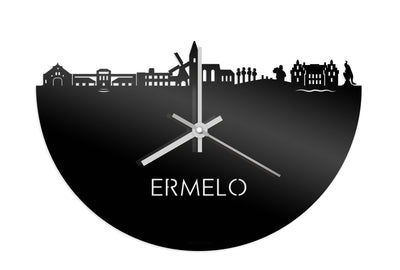 Skyline Klok Ermelo Zwart Glanzend