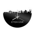 Skyline Clock Etten-Leur Black Glossy
