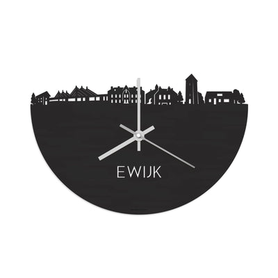 Skyline Clock Ewijk Black
