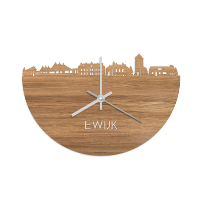 Skyline Clock Ewijk Oak