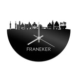 Skyline Klok Franeker Zwart Glanzend
