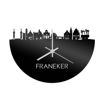Skyline Klok Franeker Zwart Glanzend