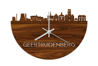 Skyline Clock Geertruidenberg Rosewood