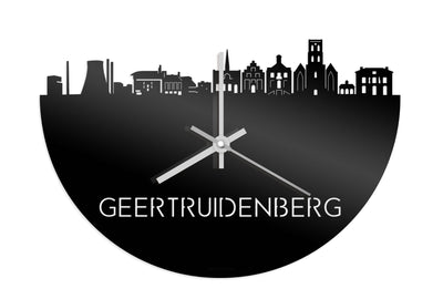 Skyline Clock Geertruidenberg Black Glossy