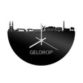 Skyline Clock Geldrop Black Glossy