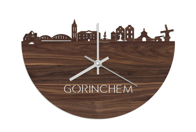 Skyline Clock Gorinchem Walnut