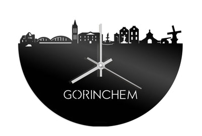 Skyline Clock Gorinchem Black Glossy