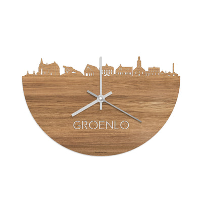 Skyline Clock Groenlo Oak