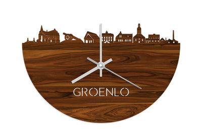 Skyline Clock Groenlo Rosewood