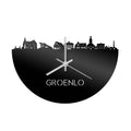 Skyline Clock Groenlo Black Glossy