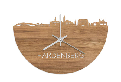 Skyline Clock Hardenberg Oak