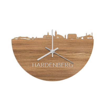 Skyline Clock Hardenberg Oak