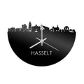 Skyline Clock Hasselt Black Glossy