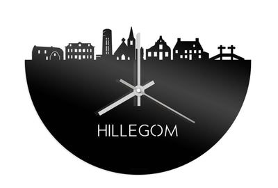 Skyline Clock Hillegom Black Glossy