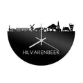 Skyline Clock Hilvarenbeek Black Glossy