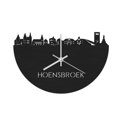 Skyline Clock Hoensbroek Black