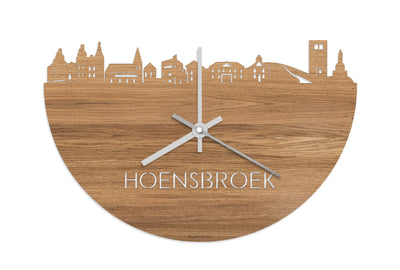 Skyline Clock Hoensbroek Oak