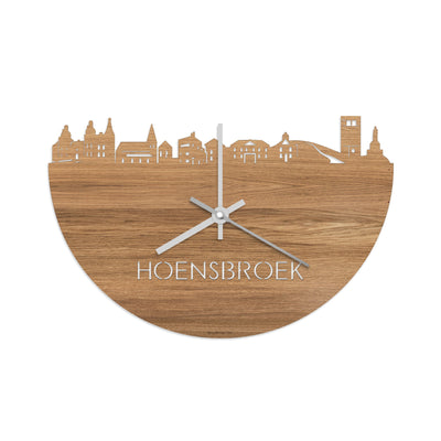 Skyline Clock Hoensbroek Oak