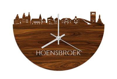 Skyline Clock Hoensbroek Rosewood