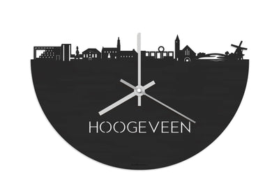 Skyline Klok Hoogeveen  Black