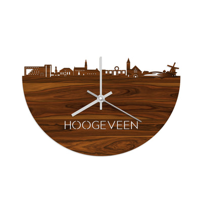 Skyline Klok Hoogeveen  Palissander