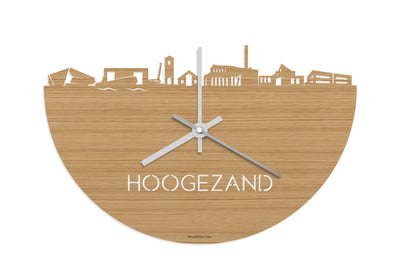 Skyline Clock Hoogezand Bamboo