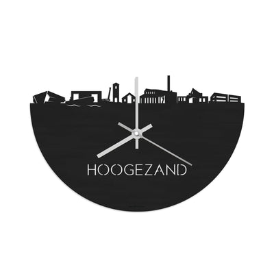 Skyline Clock Hoogezand Black