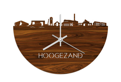 Skyline Clock Hoogezand Rosewood