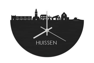 Skyline Clock Huissen Black