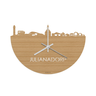 Skyline Clock Julianadorp Bamboo