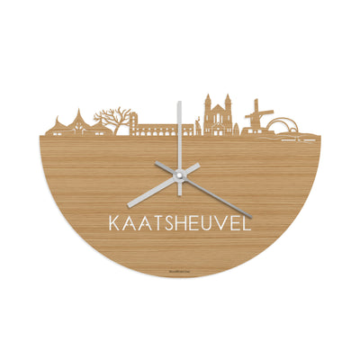 Skyline Clock Kaatsheuvel Bamboo