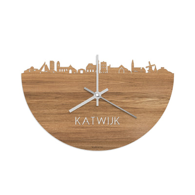 Skyline Clock Katwijk Oak