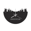 Skyline Clock Kinderdijk Black