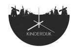 Skyline Klok Kinderdijk Black