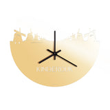Skyline Klok Kinderdijk Goud Metallic