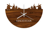 Skyline Klok Kinderdijk Palissander