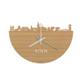 Skyline Clock Cologne Bamboo