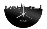 Skyline Klok Köln Zwart Glanzend