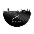 Skyline Clock Kortrijk Black Glossy